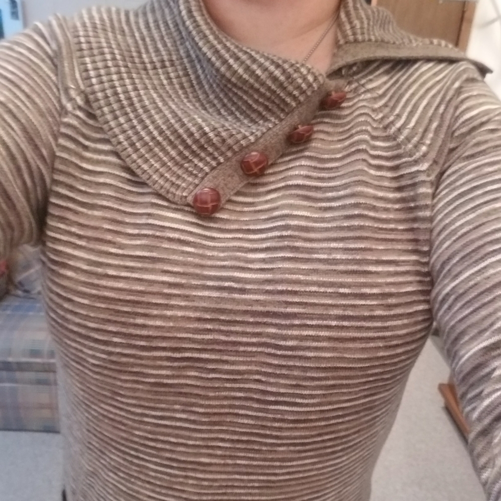 Stylish winter sweater